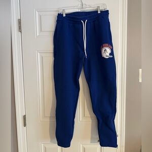 STARTER New England Patriots Royal Blue Sweatpants Size M